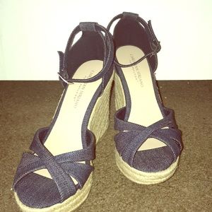 Blue Jean Wedges